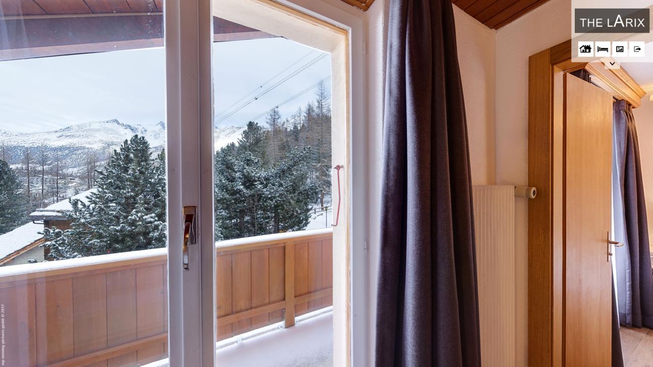 Hotel The Larix Ski-In Ski-Out Saas-Fee Exterior foto