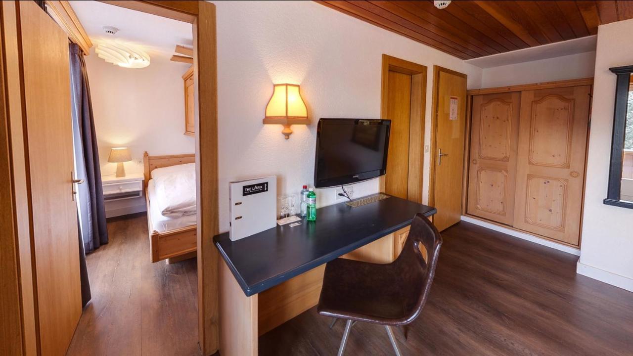 Hotel The Larix Ski-In Ski-Out Saas-Fee Exterior foto